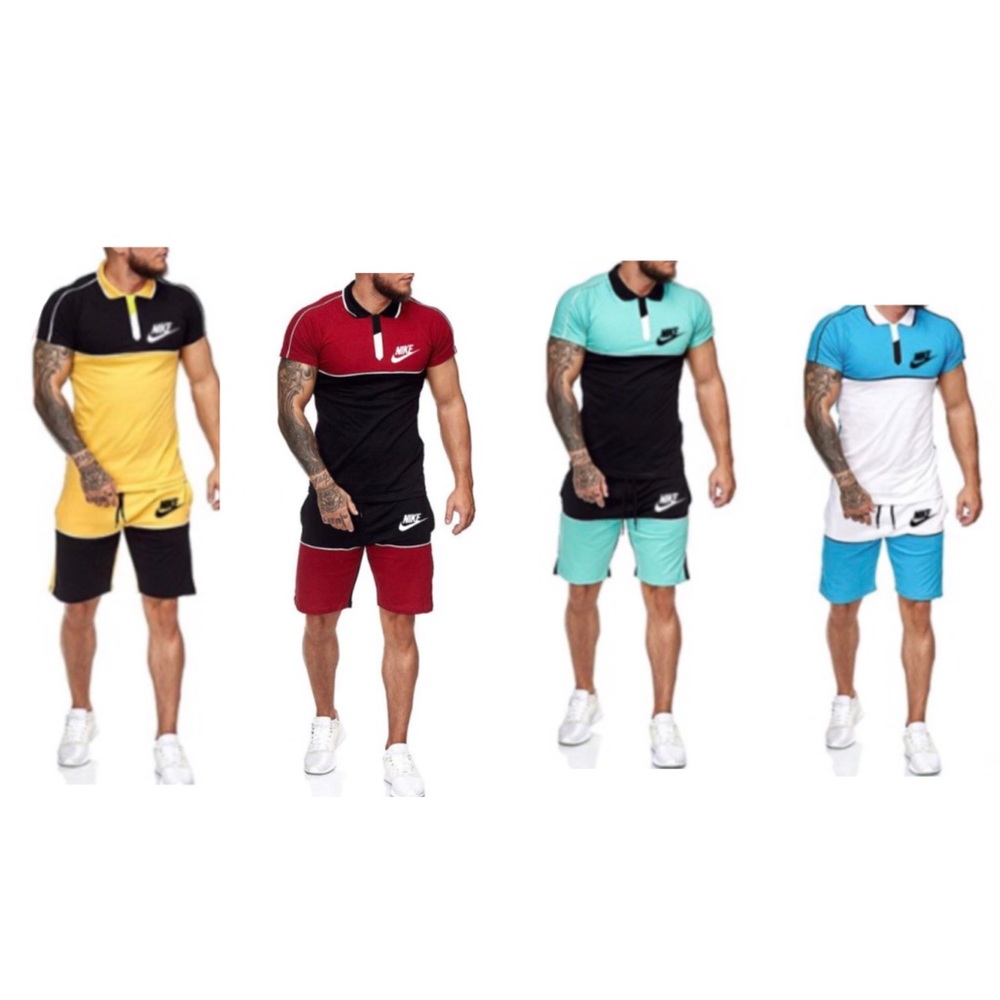 Men’s collared short set